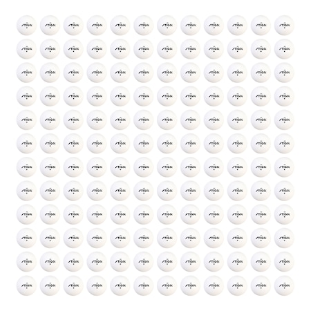 Stiga 1-Star White 40+ Balls, 144PK 78687590